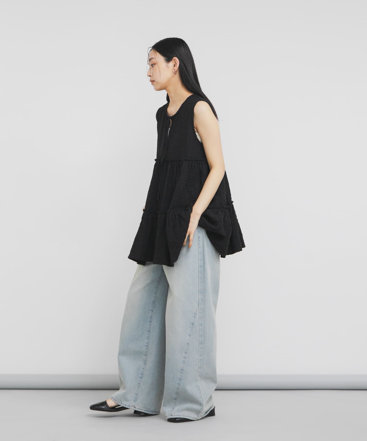  「『STAFF DESIGN PROJECT』2WAYティアードチュニック」|チュニック|