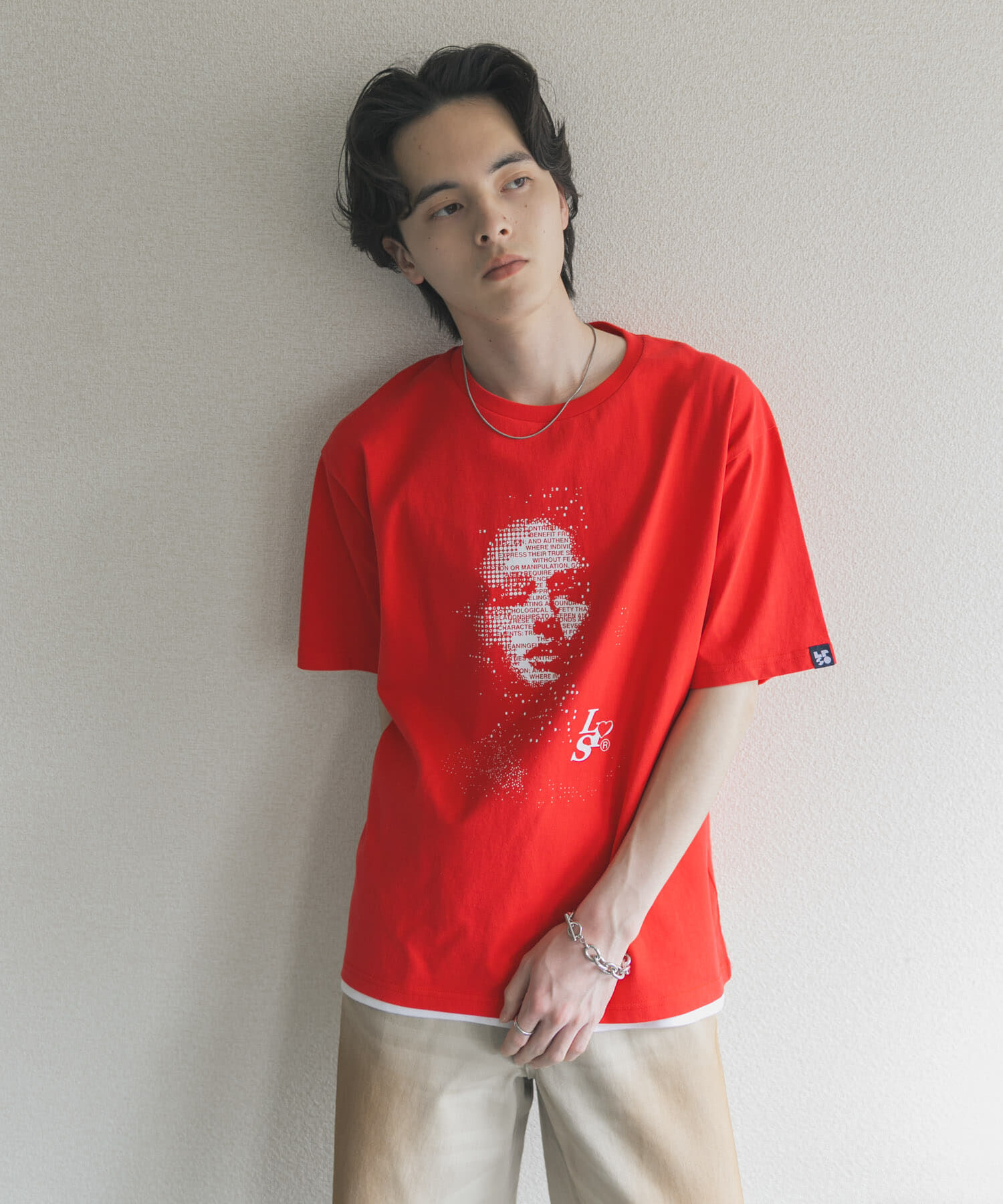 SENSE OF PLACE by URBAN RESEARCH「『別注』LOVE POP STUDIO&times;SENSE OF PLACE SHORT-SLEEVE T-SHIRTS」|Tシャツ・カットソー|