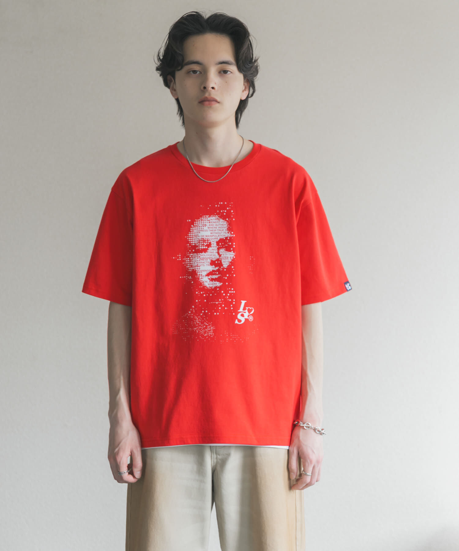 SENSE OF PLACE by URBAN RESEARCH「『別注』LOVE POP STUDIO&times;SENSE OF PLACE SHORT-SLEEVE T-SHIRTS」|Tシャツ・カットソー|