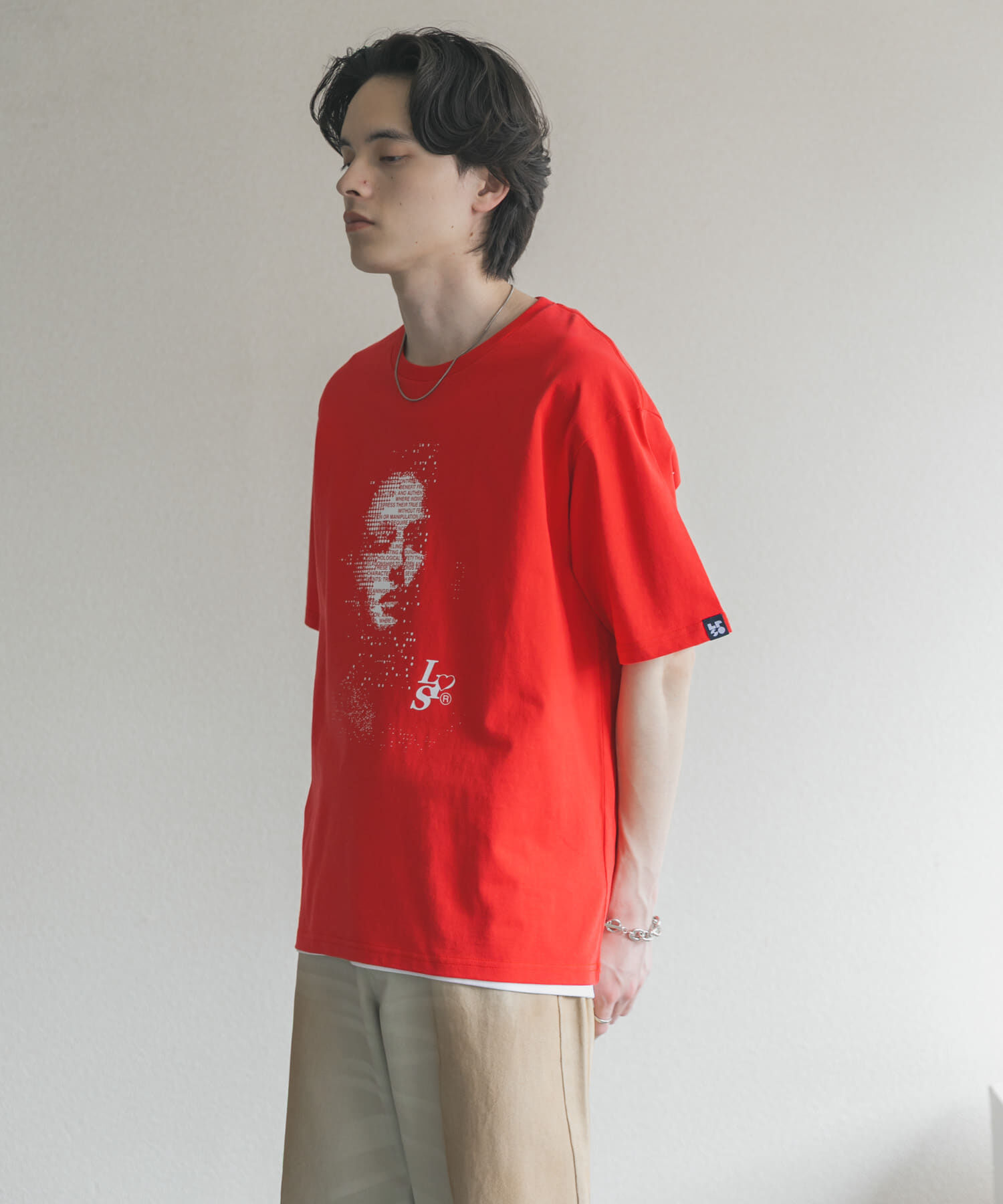 SENSE OF PLACE by URBAN RESEARCH「『別注』LOVE POP STUDIO&times;SENSE OF PLACE SHORT-SLEEVE T-SHIRTS」|Tシャツ・カットソー|