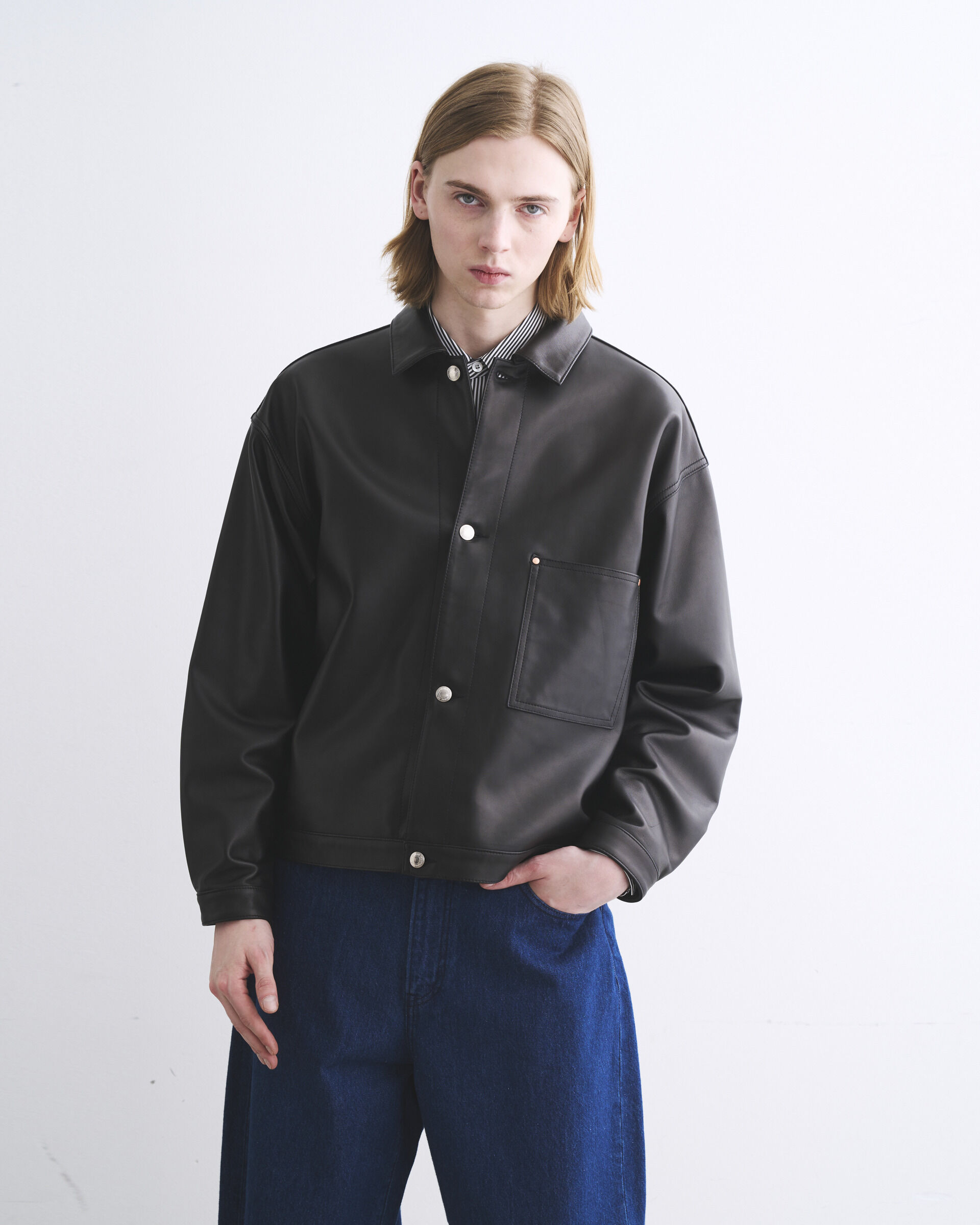 Traditional Weatherwear「WORK JACKET 001 LEATHER」|その他|