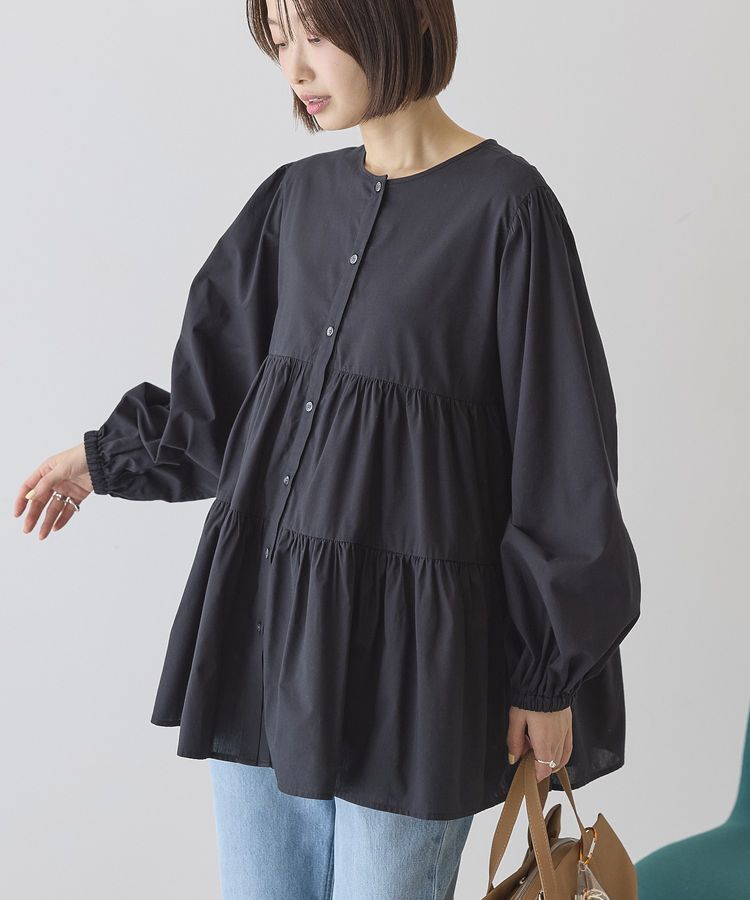 AMERICAN HOLIC「【WEB限定】ティアードギャザーブラウス」|シャツ・ブラウス|
