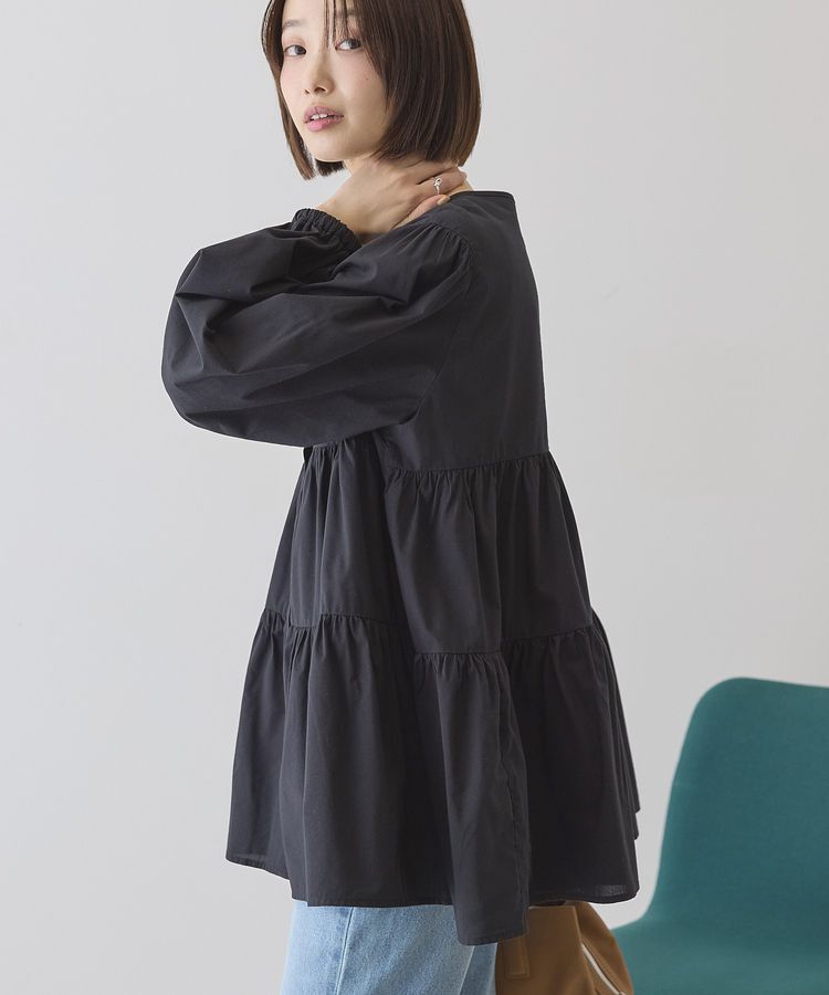 AMERICAN HOLIC「【WEB限定】ティアードギャザーブラウス」|シャツ・ブラウス|