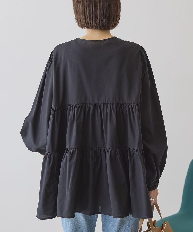 AMERICAN HOLIC「【WEB限定】ティアードギャザーブラウス」|シャツ・ブラウス|