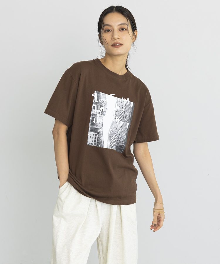 GARAGE OF GOOD CLOTHING「PhotoTシャツ」|Tシャツ・カットソー|Brown