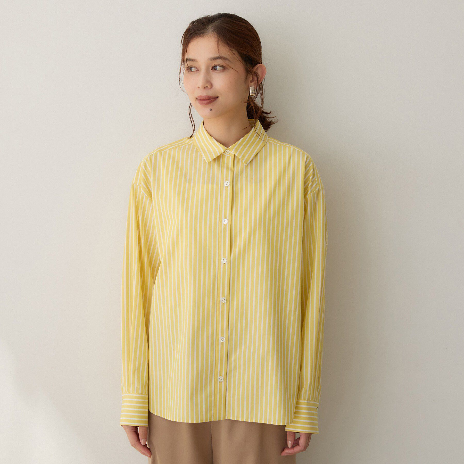 UNTITLED「【多色展開】カラーベーシックシャツ」|シャツ・ブラウス|