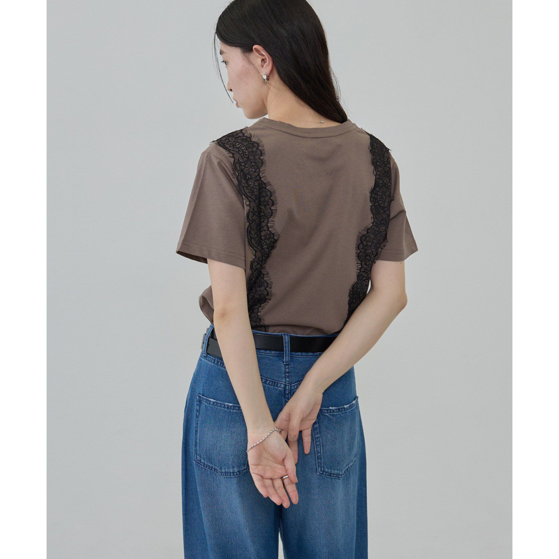 GALLEST「レースステッチドTシャツ」|Tシャツ・カットソー|