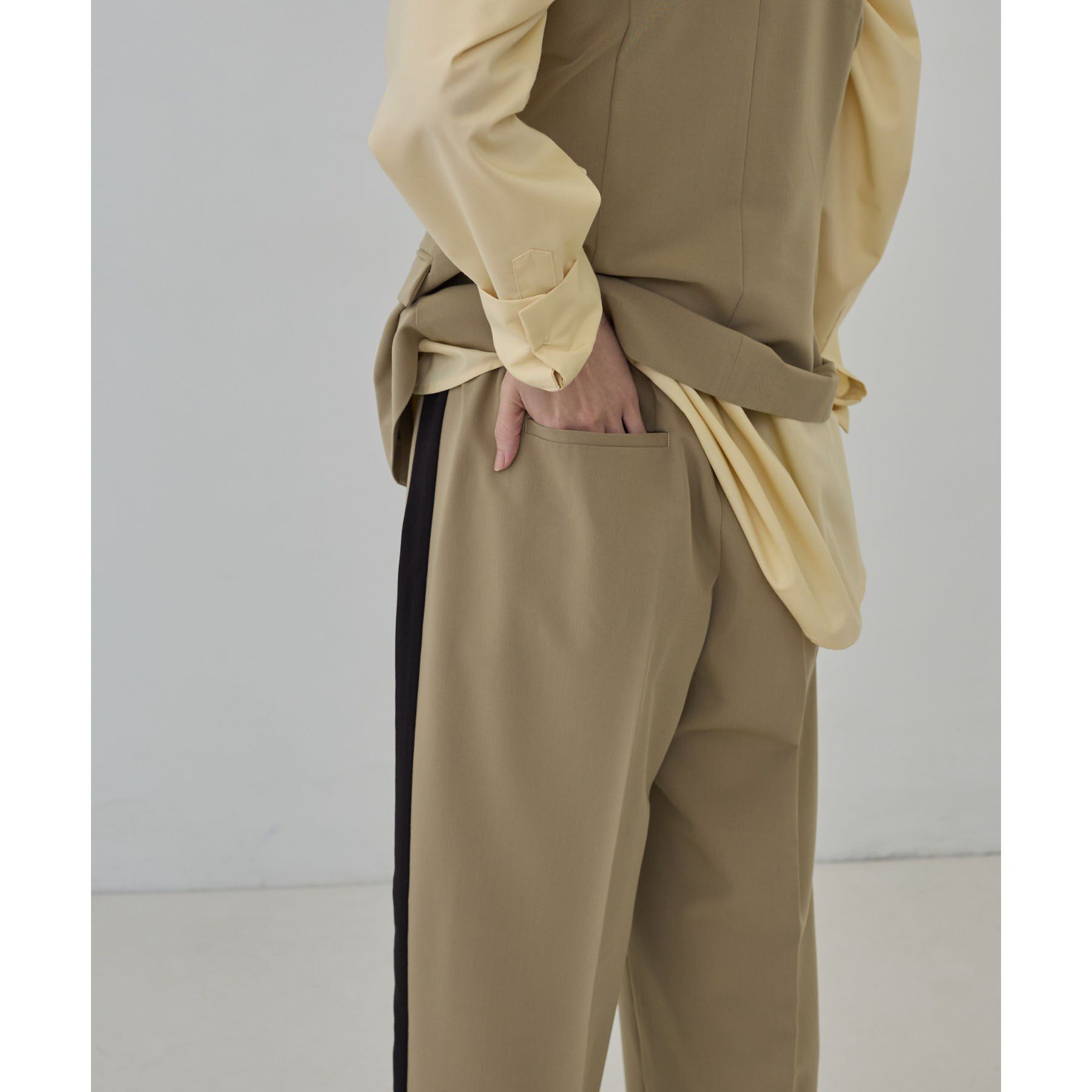 GALLEST「Comfy Slacks｜イージーサイドラインワイドパンツ」|その他|
