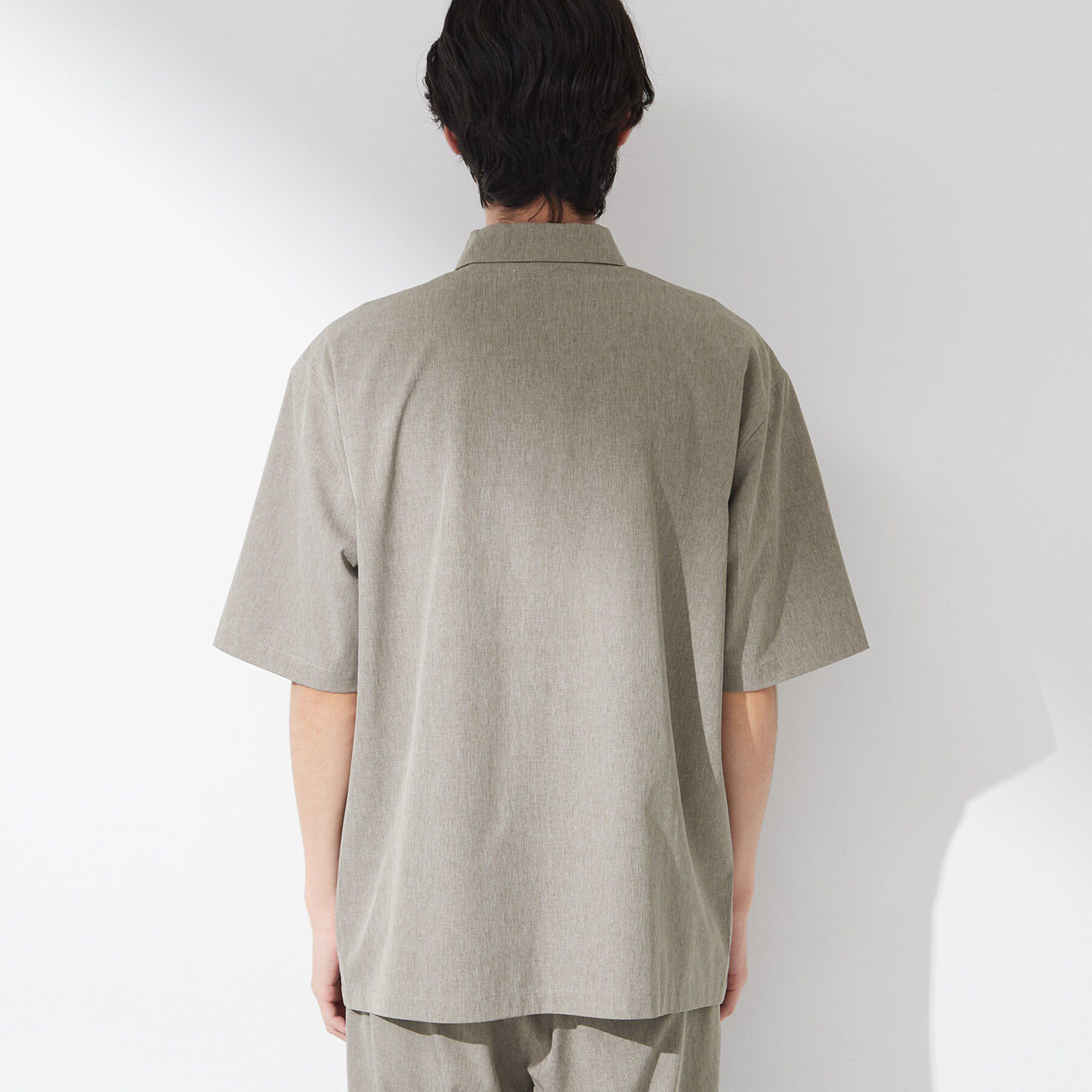THE SHOP TK「【吸水速乾／接触冷感／防シワ／マシンウォッシャブル】ハイドロクール 半袖シャツ」|シャツ・ブラウス|
