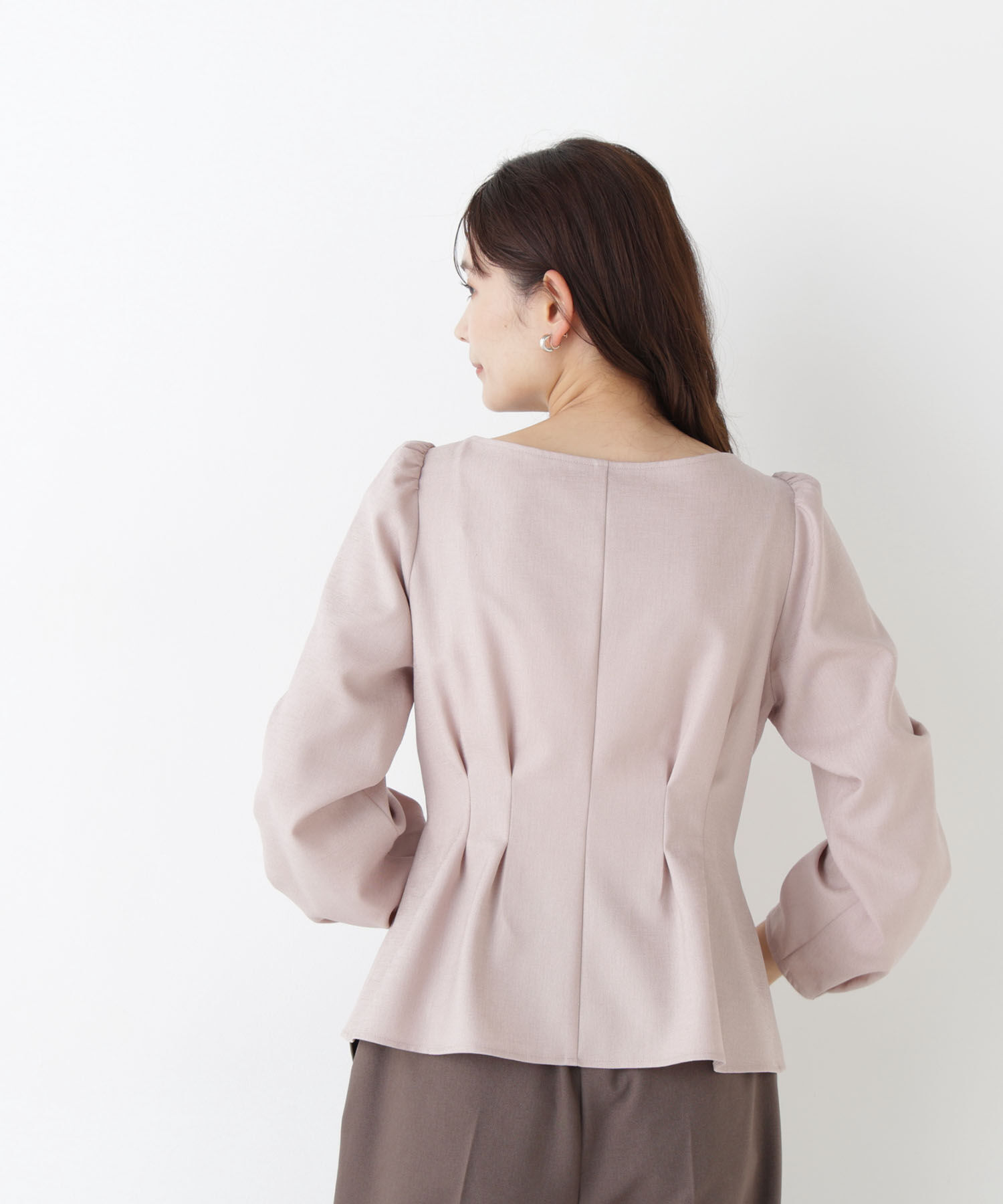  「＜ちょうど、いい服＞きゅっと、メリハリ仕掛けトップス」|シャツ・ブラウス|