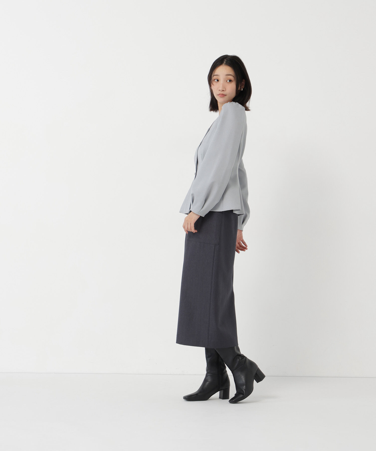  「＜ちょうど、いい服＞きゅっと、メリハリ仕掛けトップス」|シャツ・ブラウス|