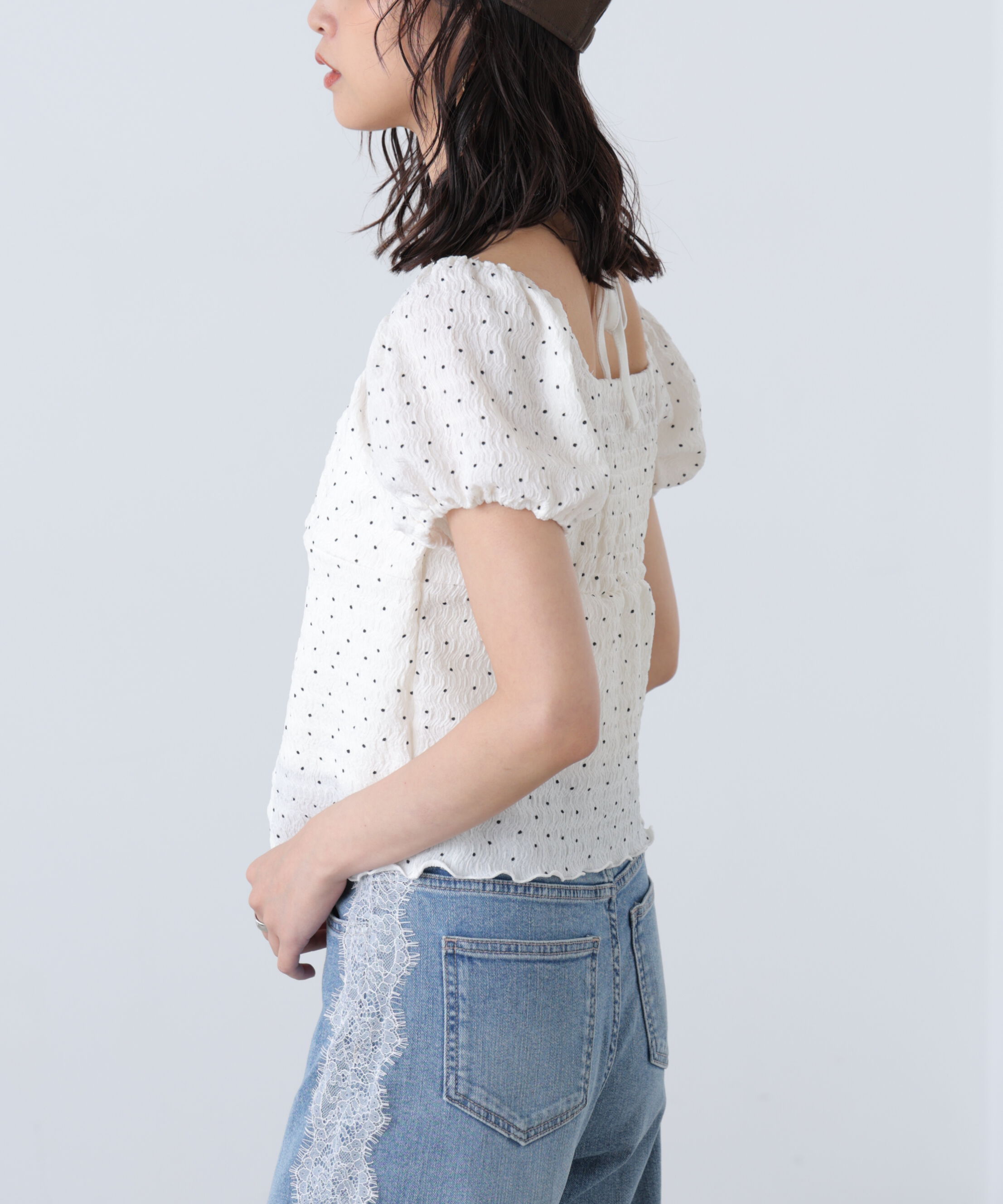  「ホルターレイヤードカットソー」|Tシャツ・カットソー|