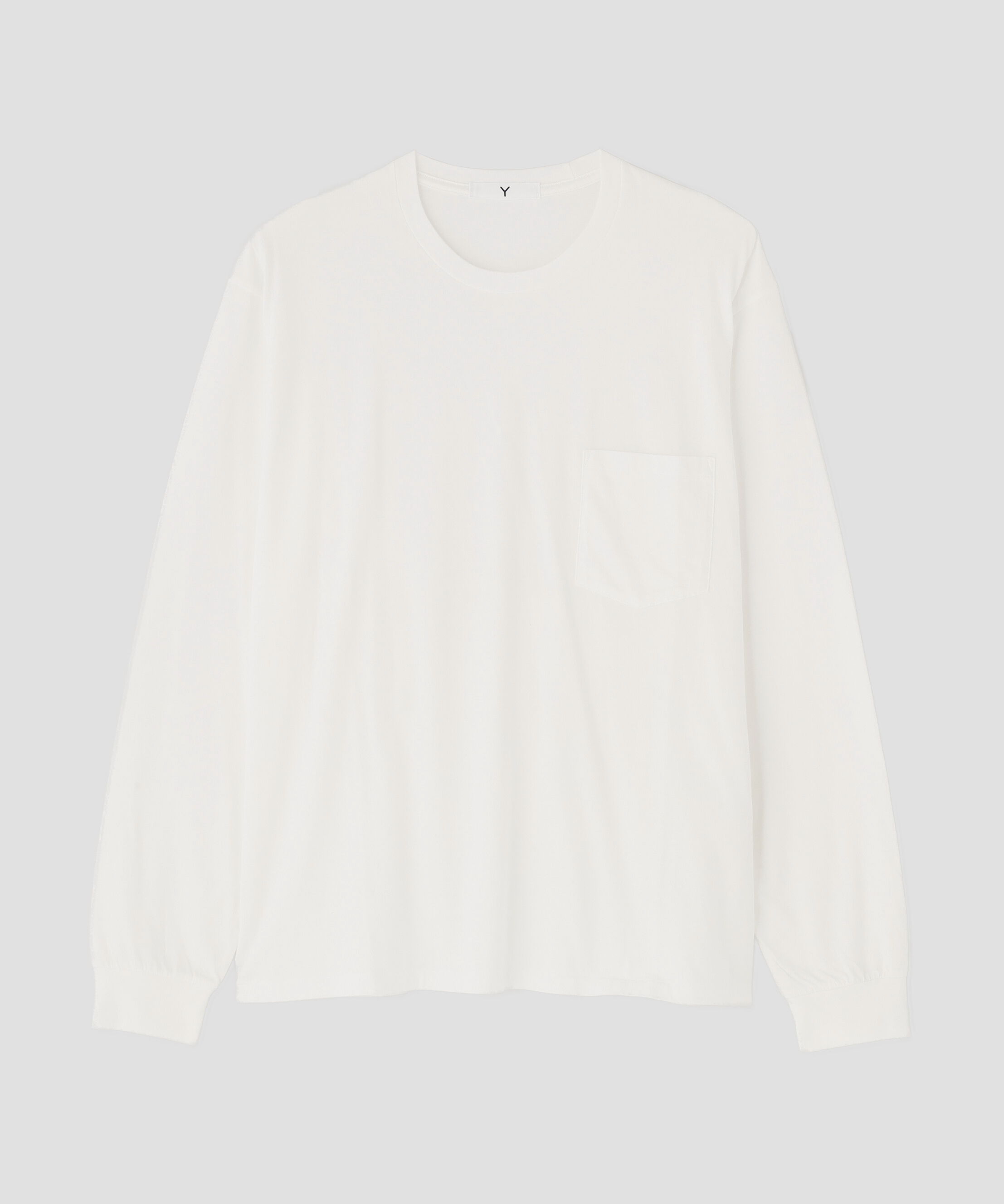 YLEVE 「Ｙ / SOFT ORGANIC COTTON JERSEY LONG SLEEVE T-SHIRT」|Tシャツ・カットソー|