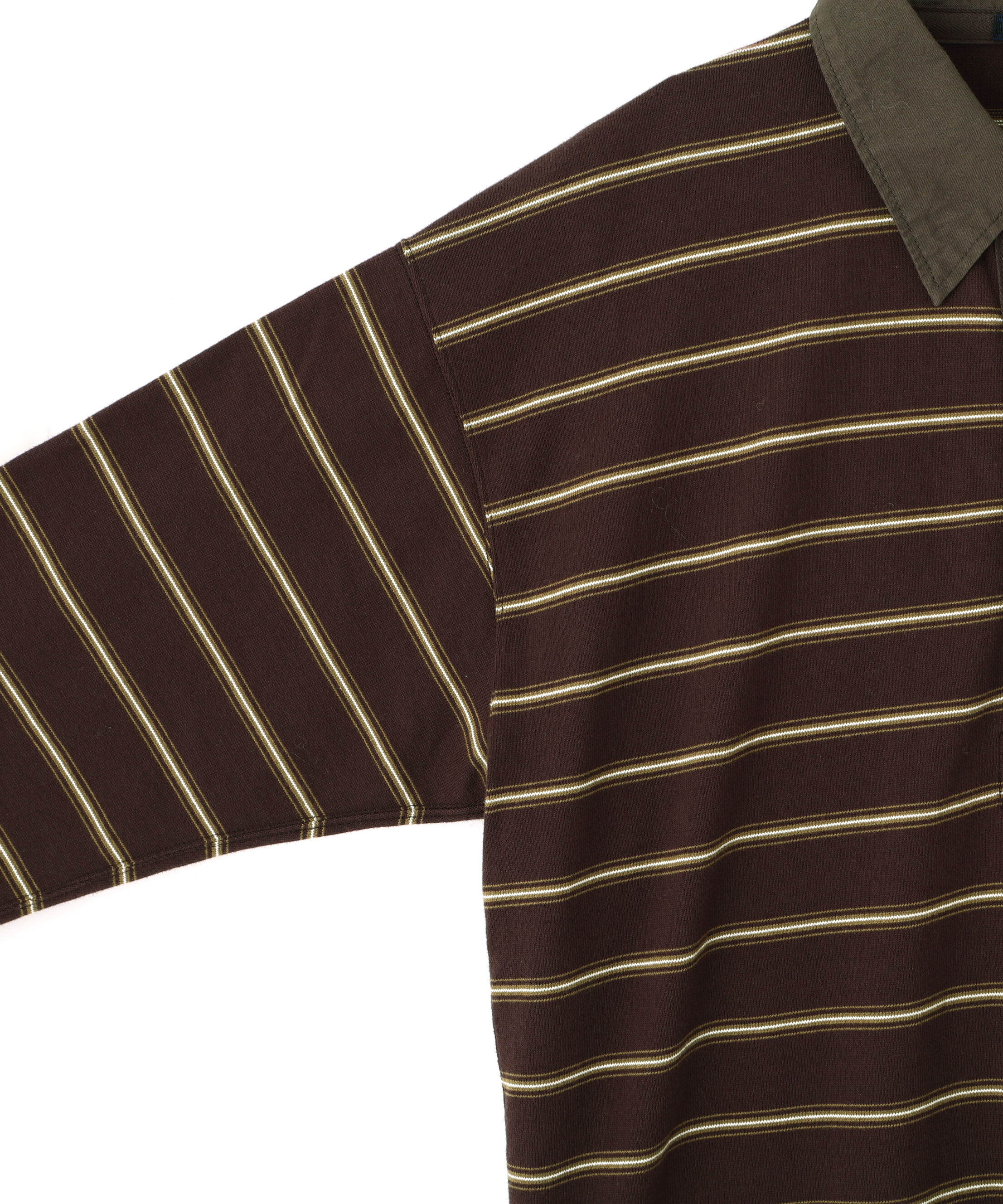 YLEVE 「YLEVE / HEAVYWEIGHT SOFT JERSEY BORDER RUGGER SHIRT」|Tシャツ・カットソー|