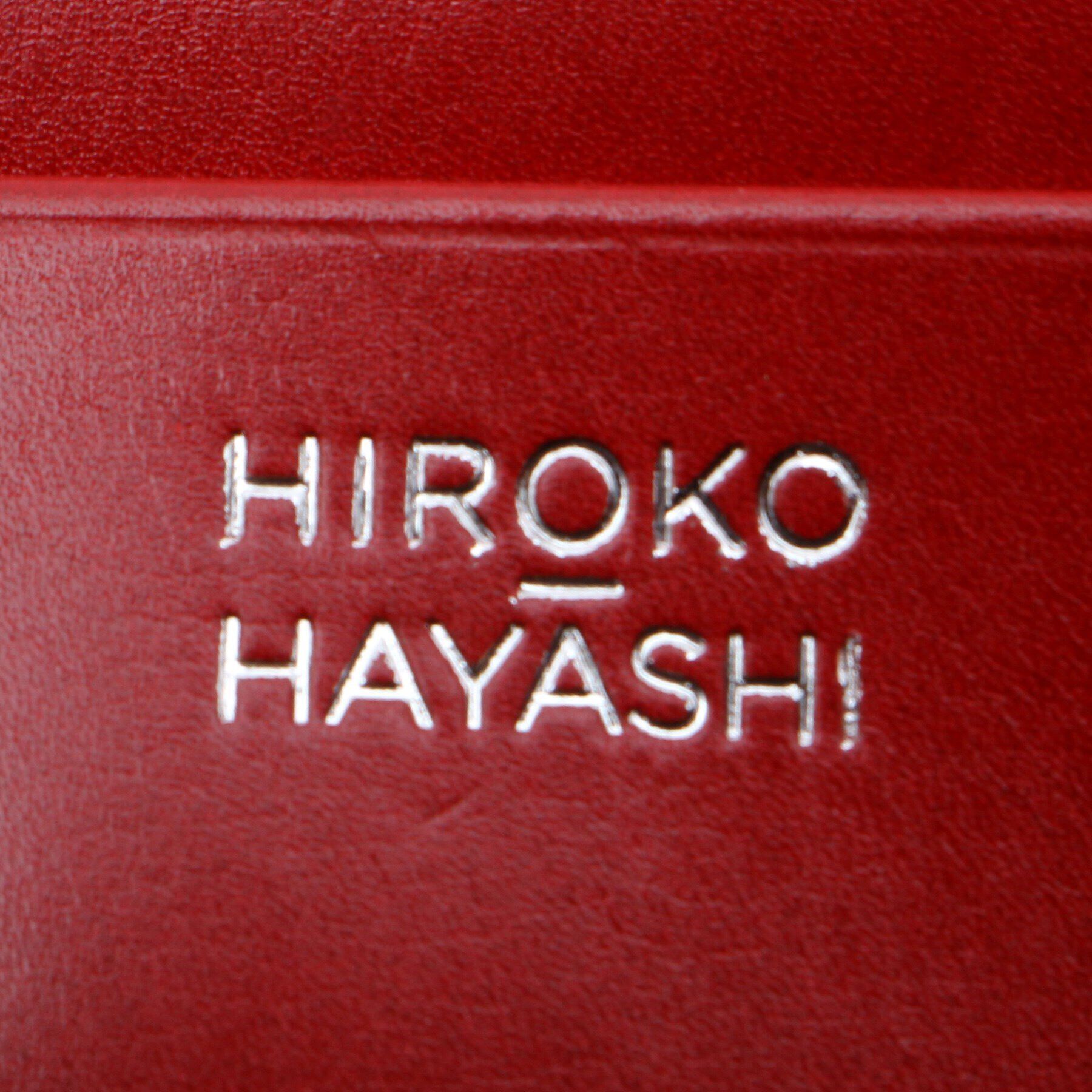 HIROKO HAYASHI「LEO(レオ)長財布 黒&times;赤」|財布|