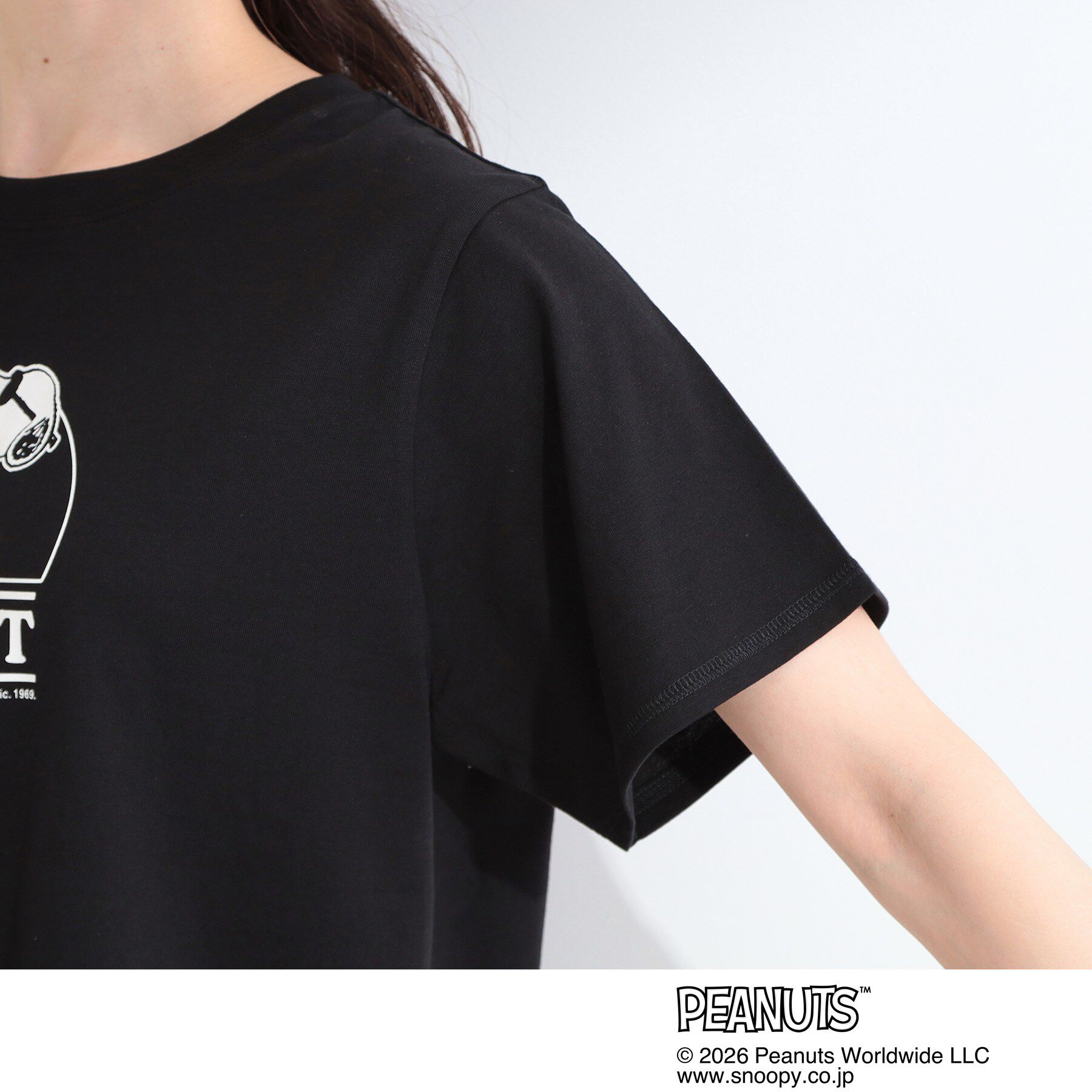 SHOO･LA･RUE「【PEANUTS】ひんやりプリントTシャツ」|Tシャツ・カットソー|