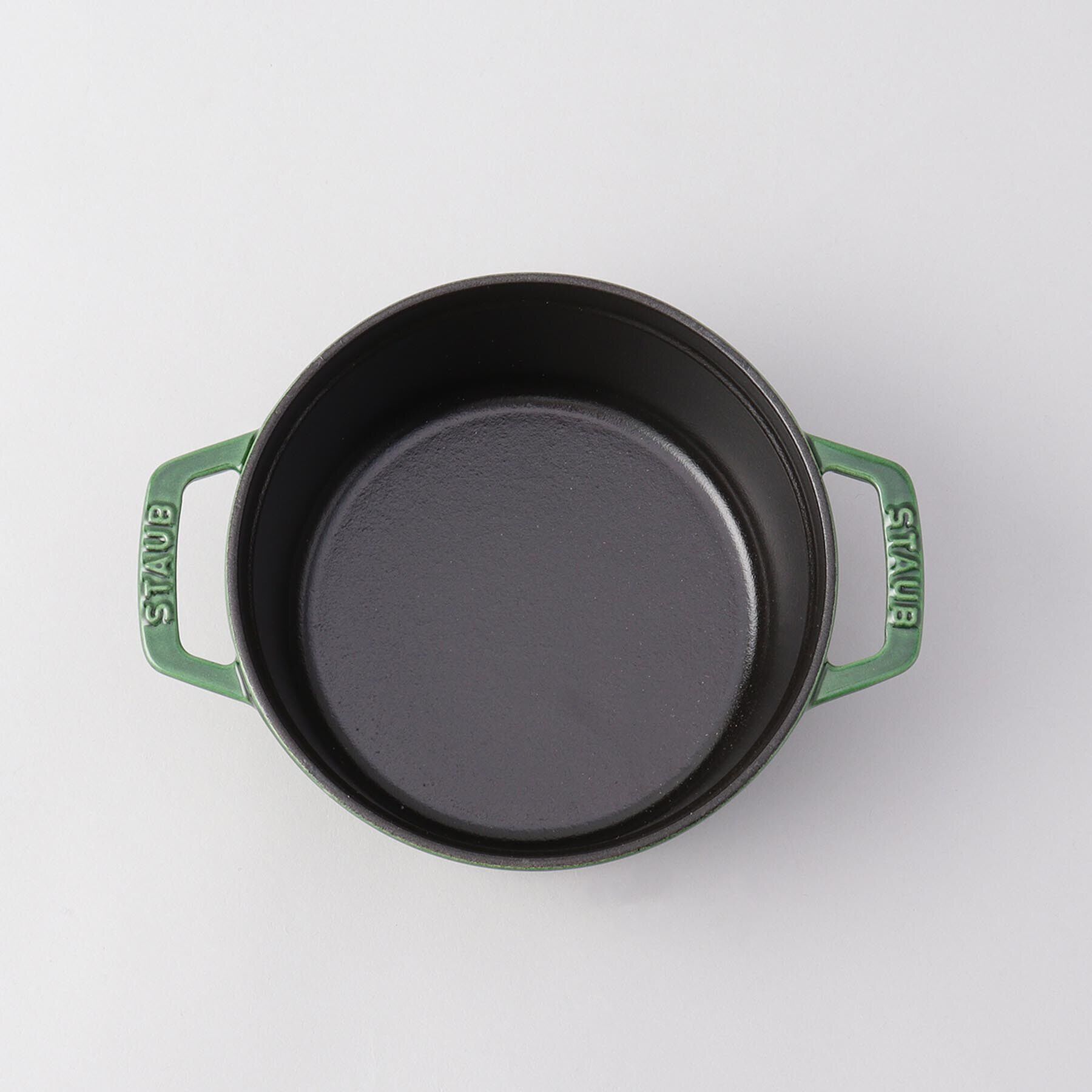 212 KITCHEN STORE「ピコ・ココット ラウンド 18cm バジルグリーン ＜Staub ストウブ ＞」|食器・キッチングッズ|