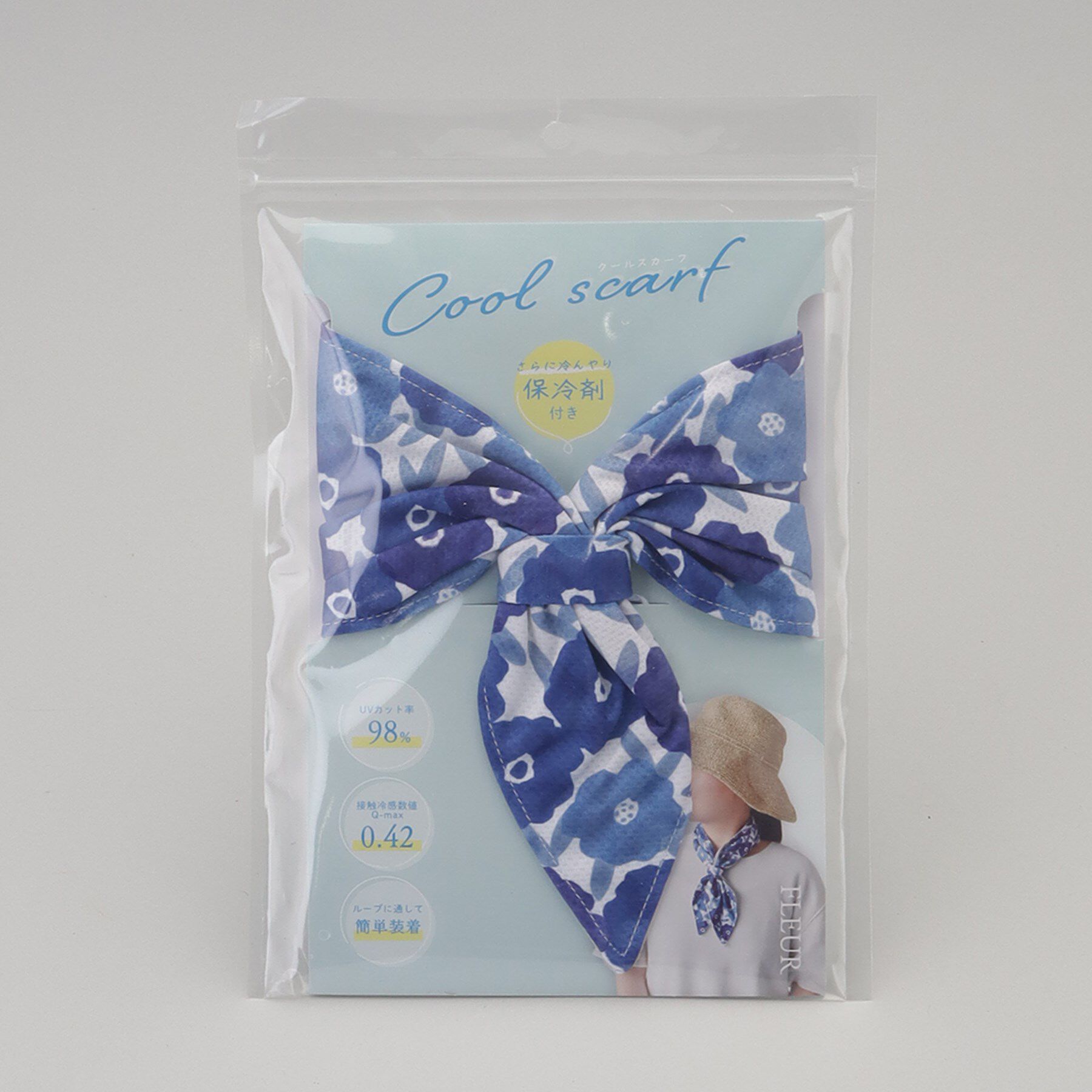 212 KITCHEN STORE「FLEUR クールスカーフ BL」|その他|