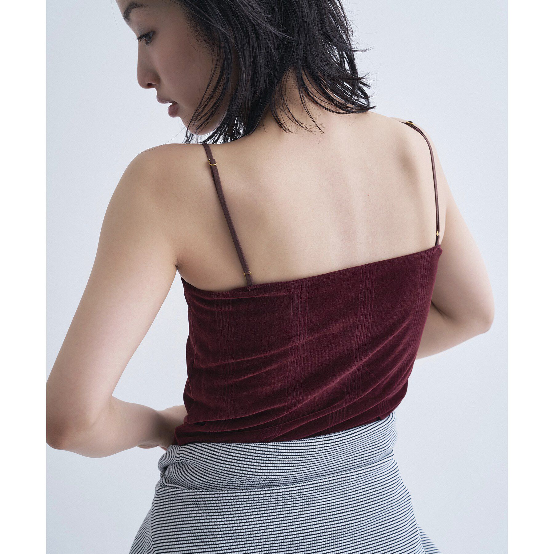 CODE A「【Cup-in】Robert P． Miller｜Flocky bustier」|キャミソール|