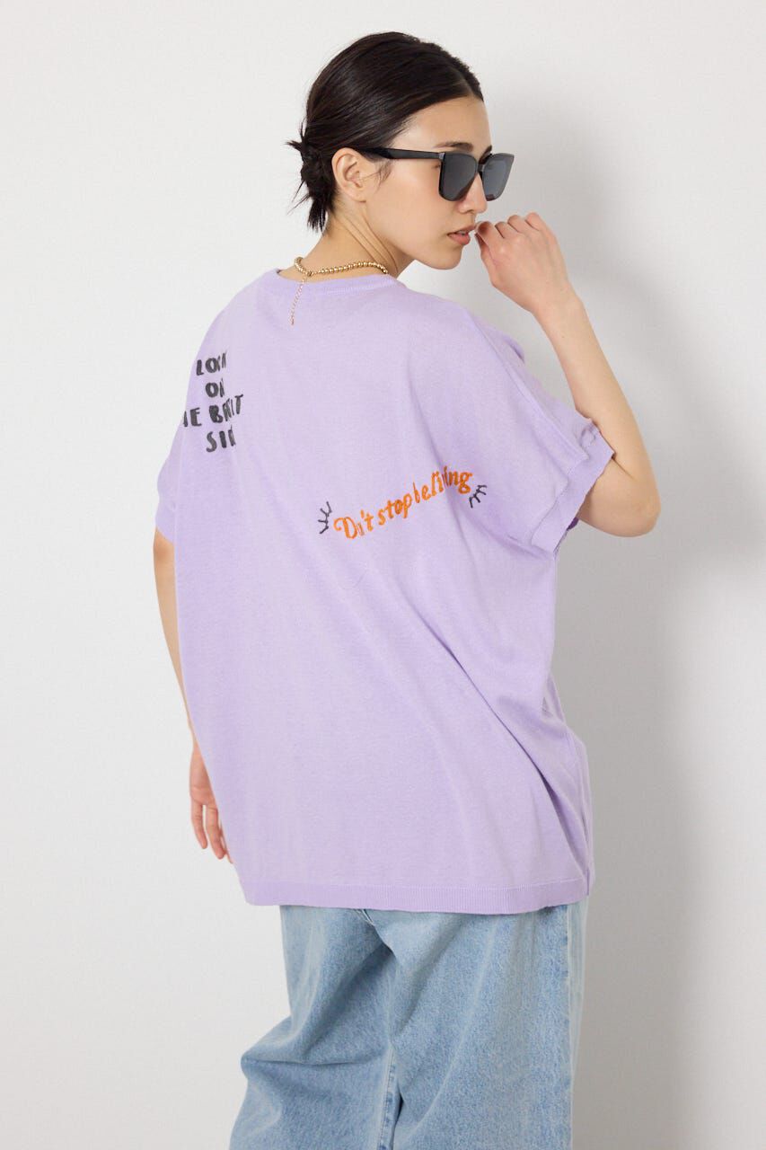 RODEO CROWNS「G.V embroideryニットトップス」|ニット・セーター|