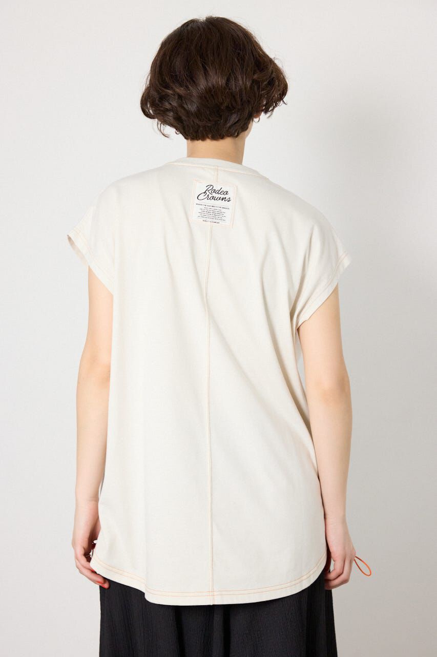 RODEO CROWNS「FREEZE LIGHTステッチドロストTシャツ」|Tシャツ・カットソー|
