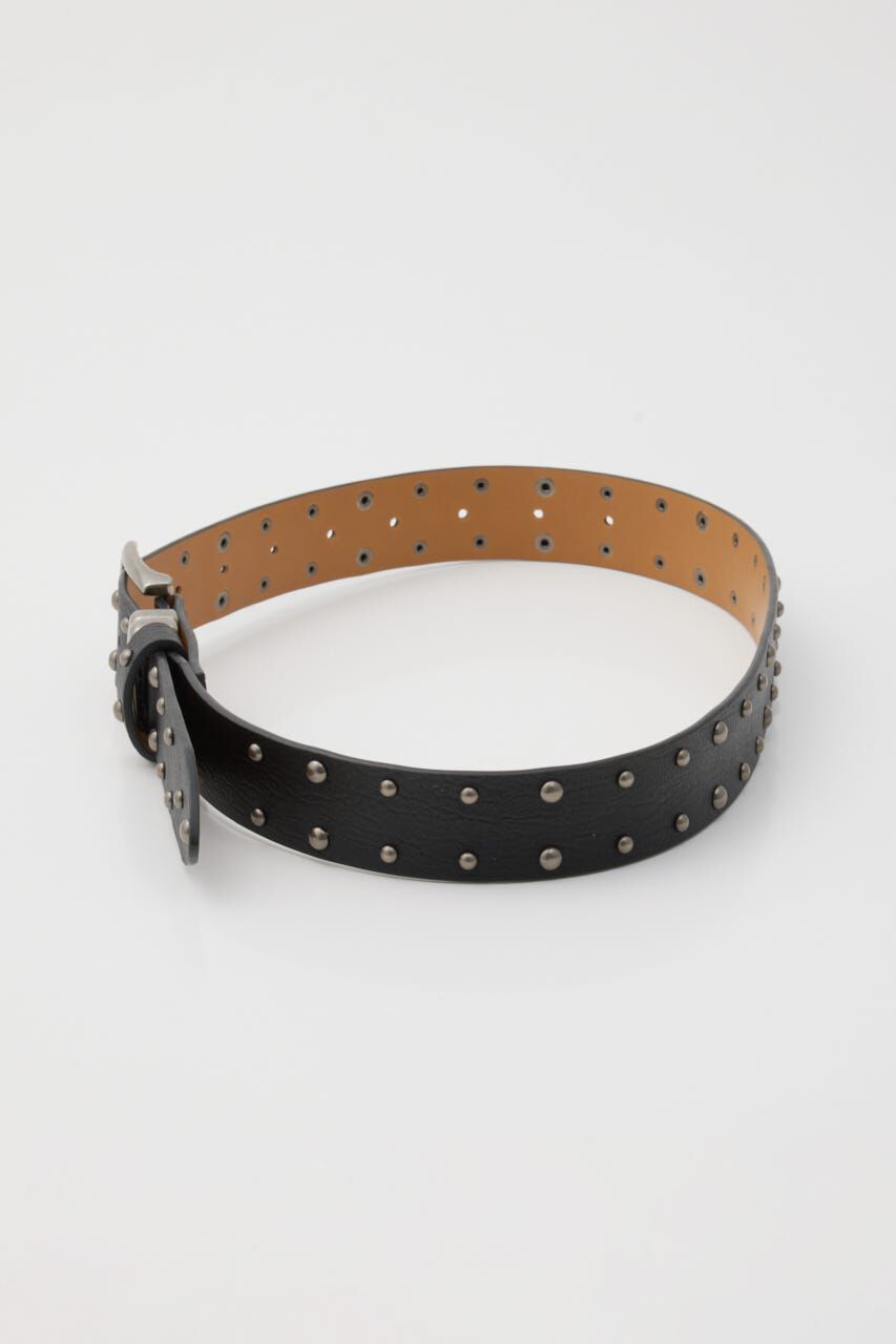 SLY「SPLIT LEATHER STUDS ベルト」|ベルト|