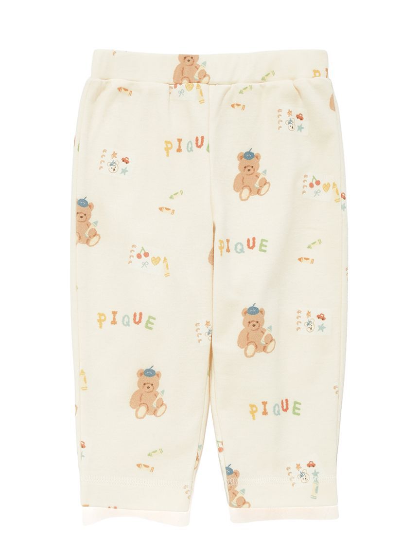 GELATO PIQUE KIDS & BABY「【BABY】ドローイングベア柄ロングパンツ」|その他ベビーウェア|