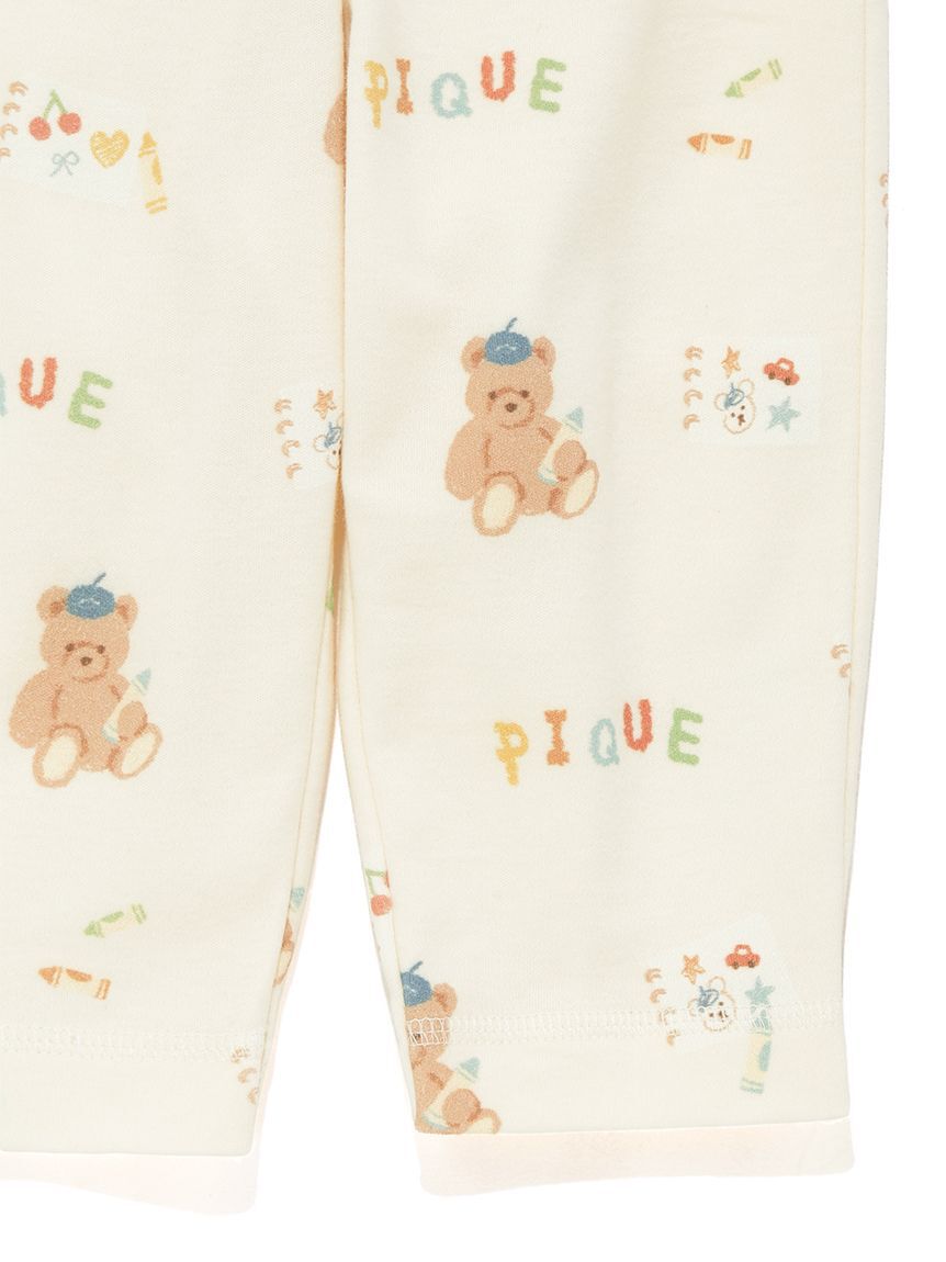 GELATO PIQUE KIDS & BABY「【BABY】ドローイングベア柄ロングパンツ」|その他ベビーウェア|