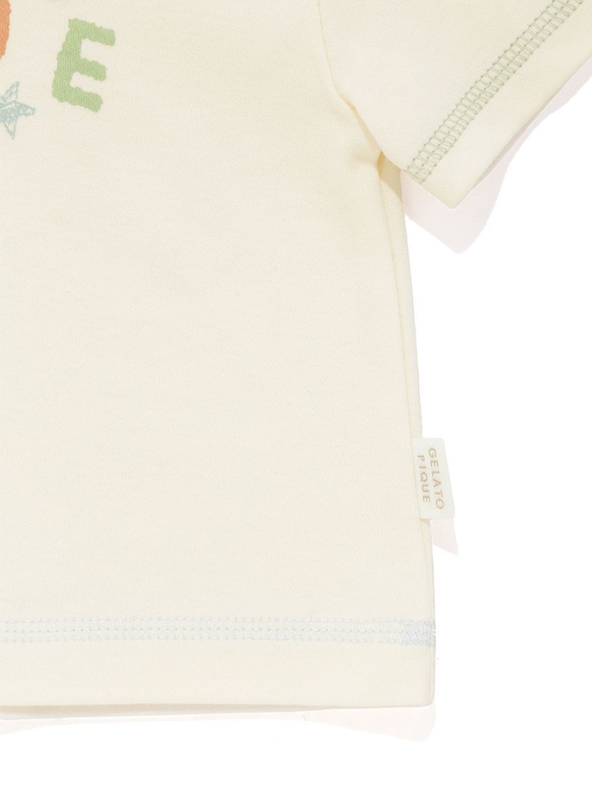 GELATO PIQUE KIDS & BABY「【BABY】ドローイングベアワンポイントTシャツ」|その他ベビーウェア|