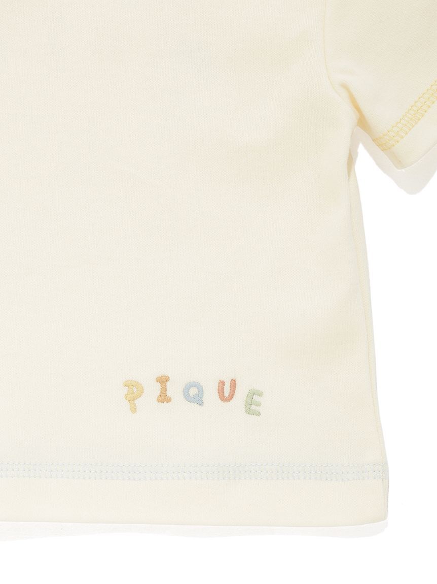 GELATO PIQUE KIDS & BABY「【BABY】ドローイングベアワンポイントTシャツ」|その他ベビーウェア|