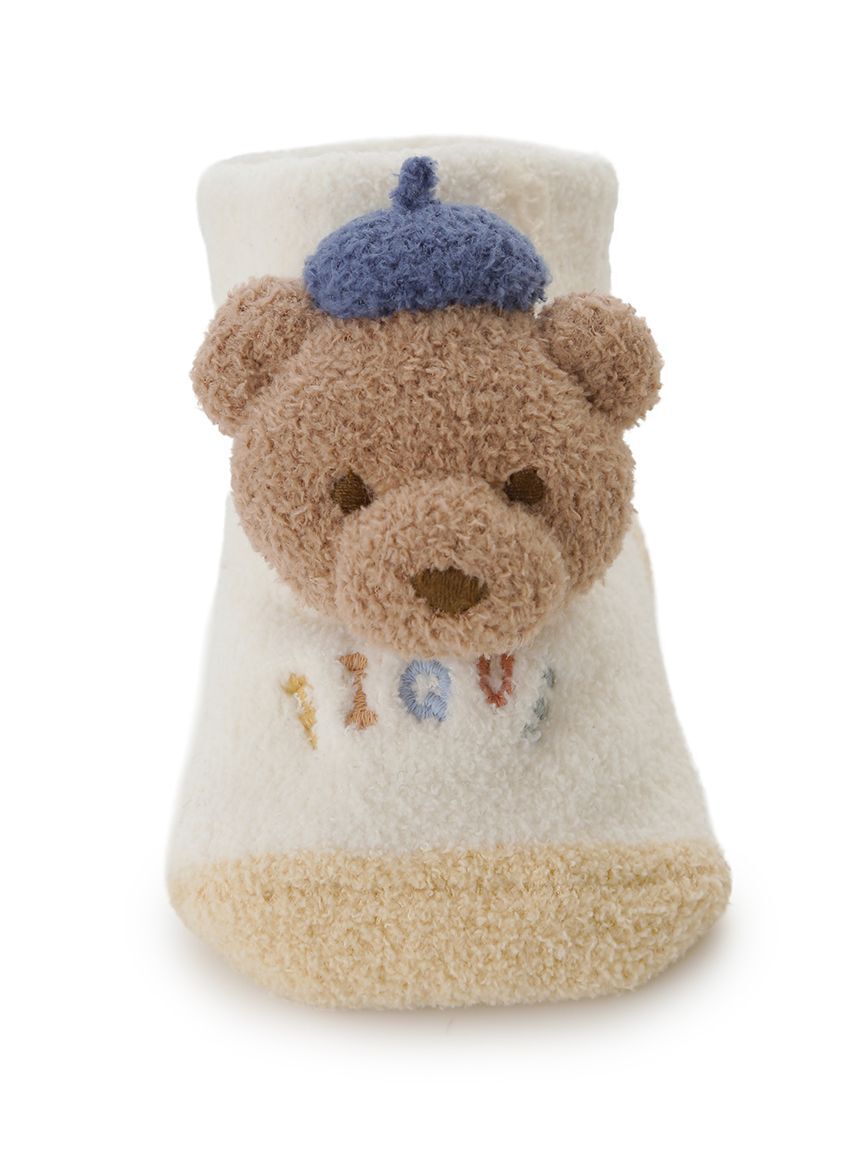 GELATO PIQUE KIDS & BABY「【BABY】エアリーモコドローイングベアソックス」|その他ベビー用品|