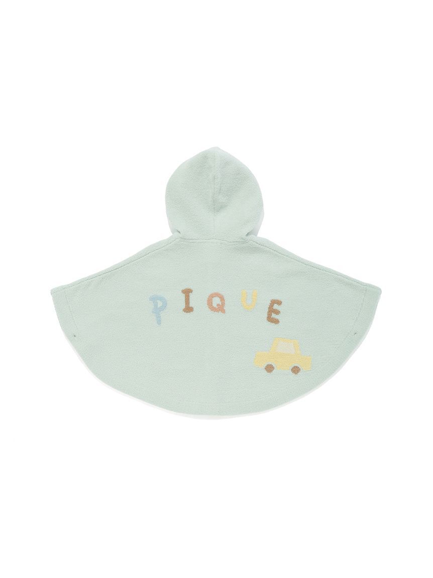 GELATO PIQUE KIDS & BABY「【BABY】エアリーモコドローイングベアポンチョ」|その他ベビーウェア|