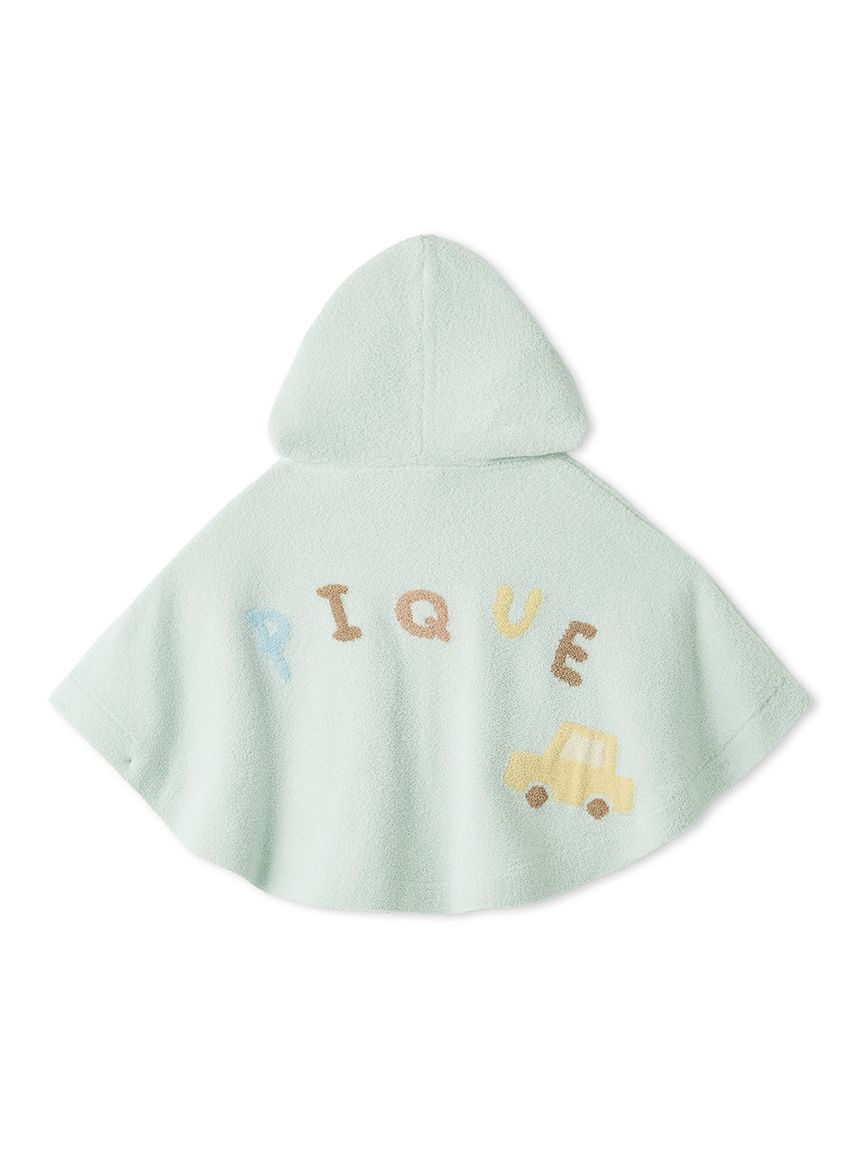 GELATO PIQUE KIDS & BABY「【BABY】エアリーモコドローイングベアポンチョ」|その他ベビーウェア|
