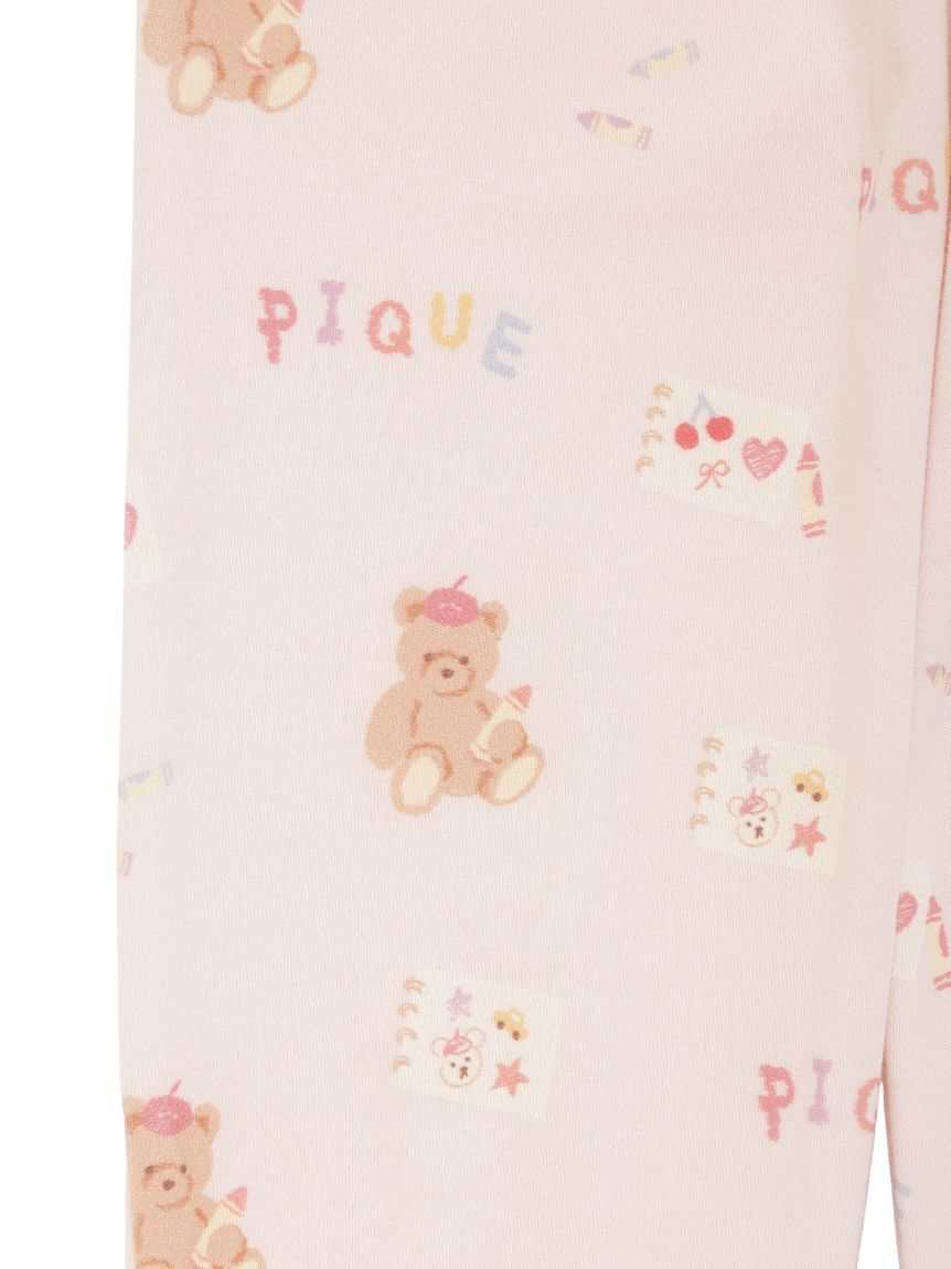GELATO PIQUE KIDS & BABY「【KIDS】ドローイングベア柄ロングパンツ」|ルームウェア|
