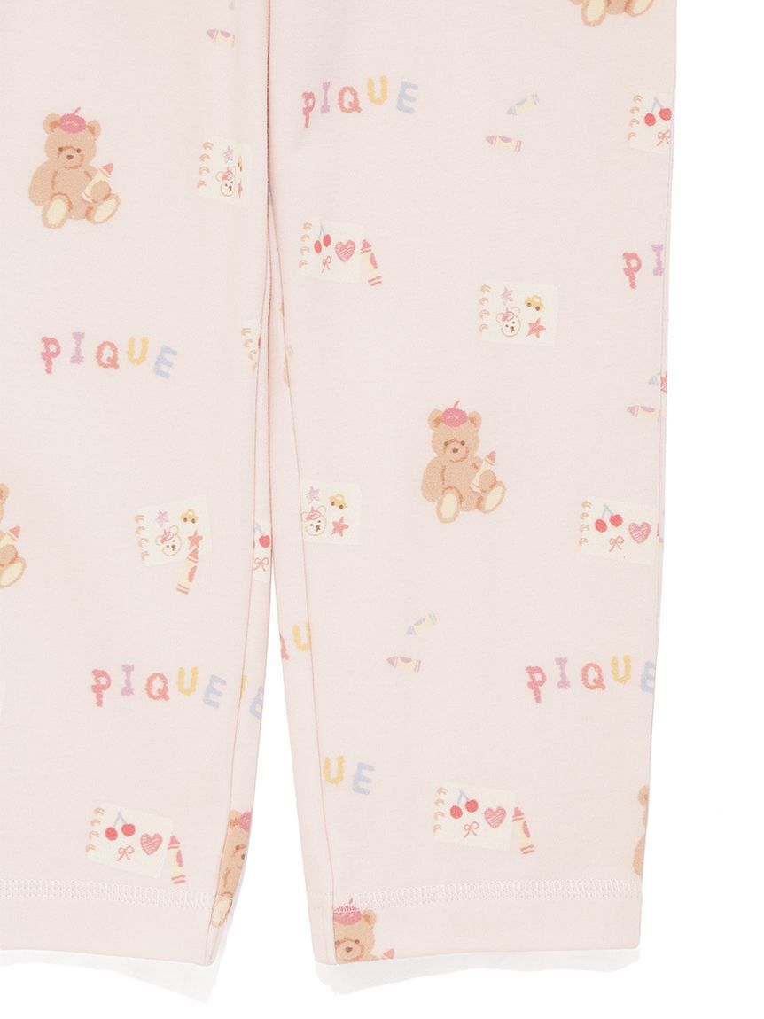 GELATO PIQUE KIDS & BABY「【KIDS】ドローイングベア柄ロングパンツ」|ルームウェア|