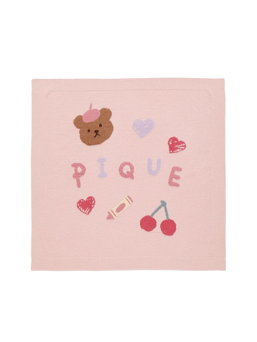 GELATO PIQUE KIDS & BABY「【KIDS】エアリーモコドローイングベアブランケット」|ブランケット|