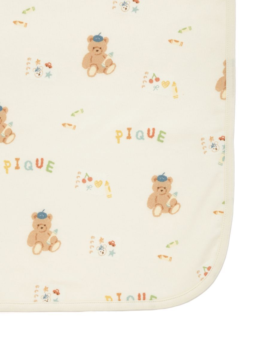 GELATO PIQUE KIDS & BABY「【KIDS】ドローイングベア柄ブランケット」|ブランケット|