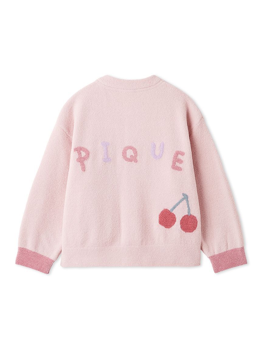 GELATO PIQUE KIDS & BABY「【KIDS】エアリーモコドローイングベアカーディガン」|カーディガン|