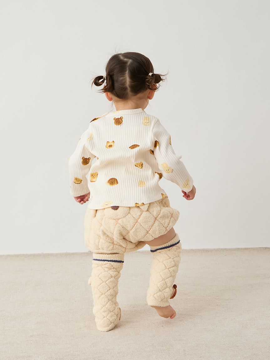 GELATO PIQUE KIDS & BABY「【BABY】エアリーモコメロンパンレッグウォーマー」|その他ベビー用品|