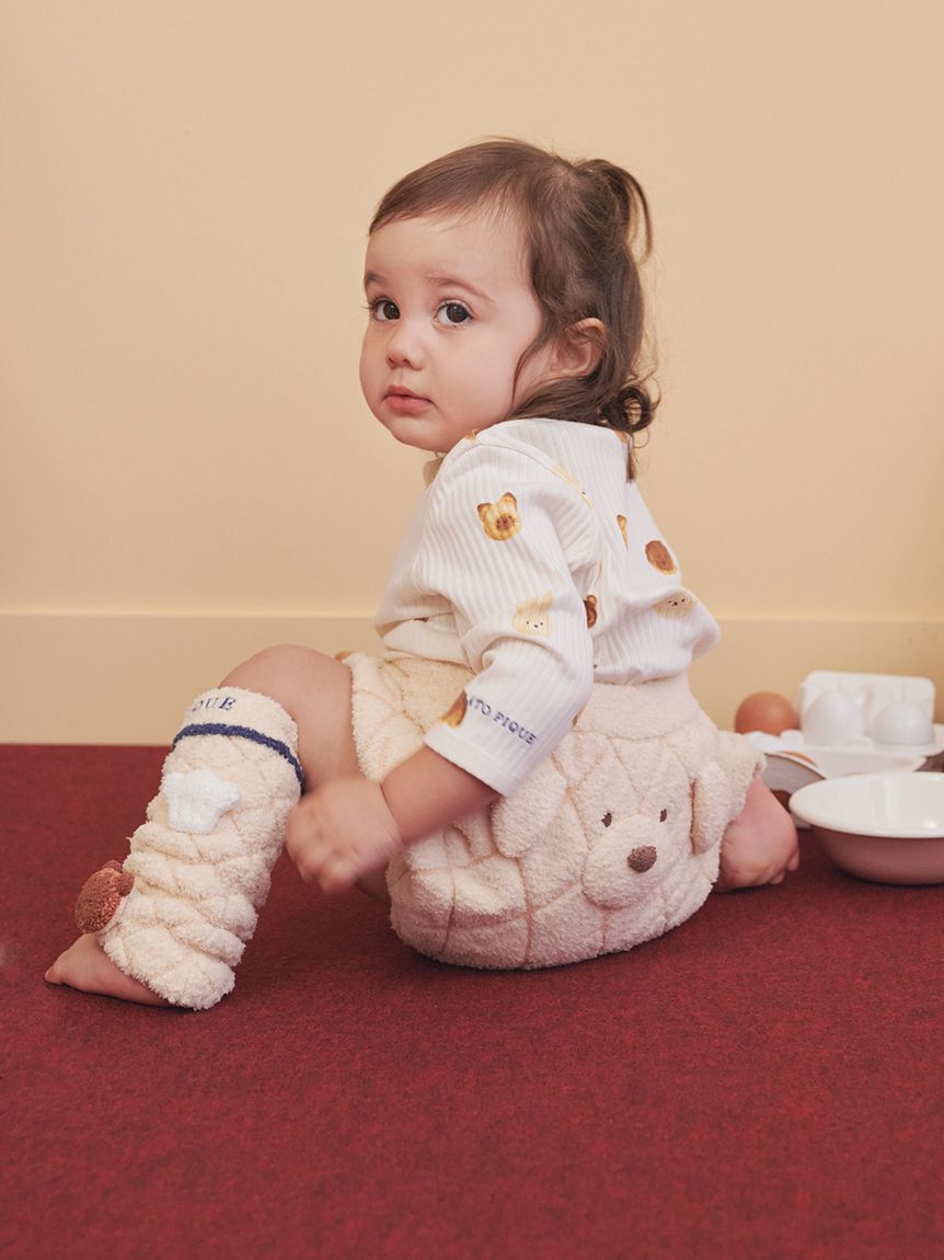 GELATO PIQUE KIDS & BABY「【BABY】エアリーモコメロンパンレッグウォーマー」|その他ベビー用品|