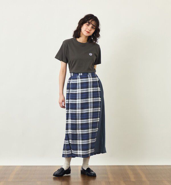 MACKINTOSH PHILOSOPHY「GREY LABEL O'NEIL OF DUBLIN リネンキルトスカート」|スカート|