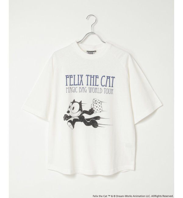 VENCE share style「&rdquo;Felix the cat&rdquo; フィリックス・ザ・キャット / ラグランTシャツ」|Tシャツ・カットソー|