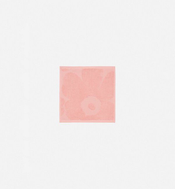 Marimekko「Unikko ミニタオル」|タオル|ピンク