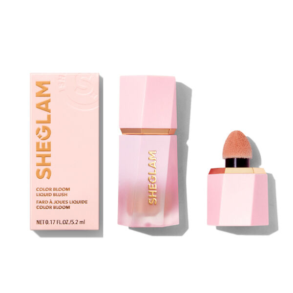  「SHEGLAM カラーブルームリキッドブラッシュ マットフィニッシュ ハッシュハッシュ (5.2mL)」|チーク|