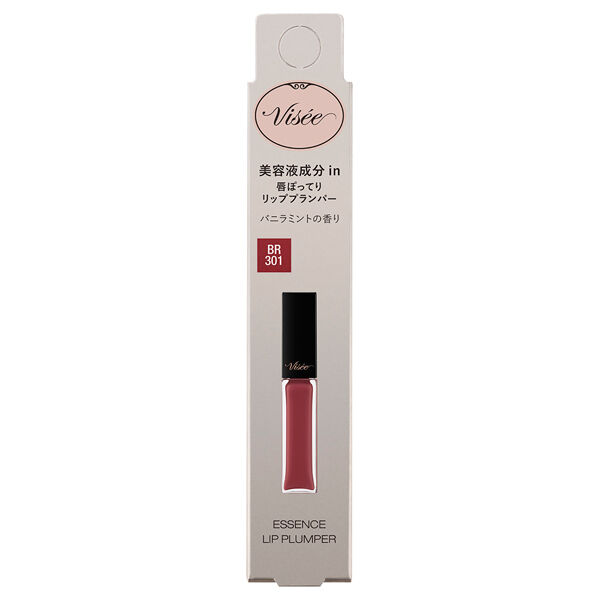 Visee「ヴィセ エッセンス リッププランパー BR301 ブラウンレッド バニラミント (5.5mL)」|リップメイク|