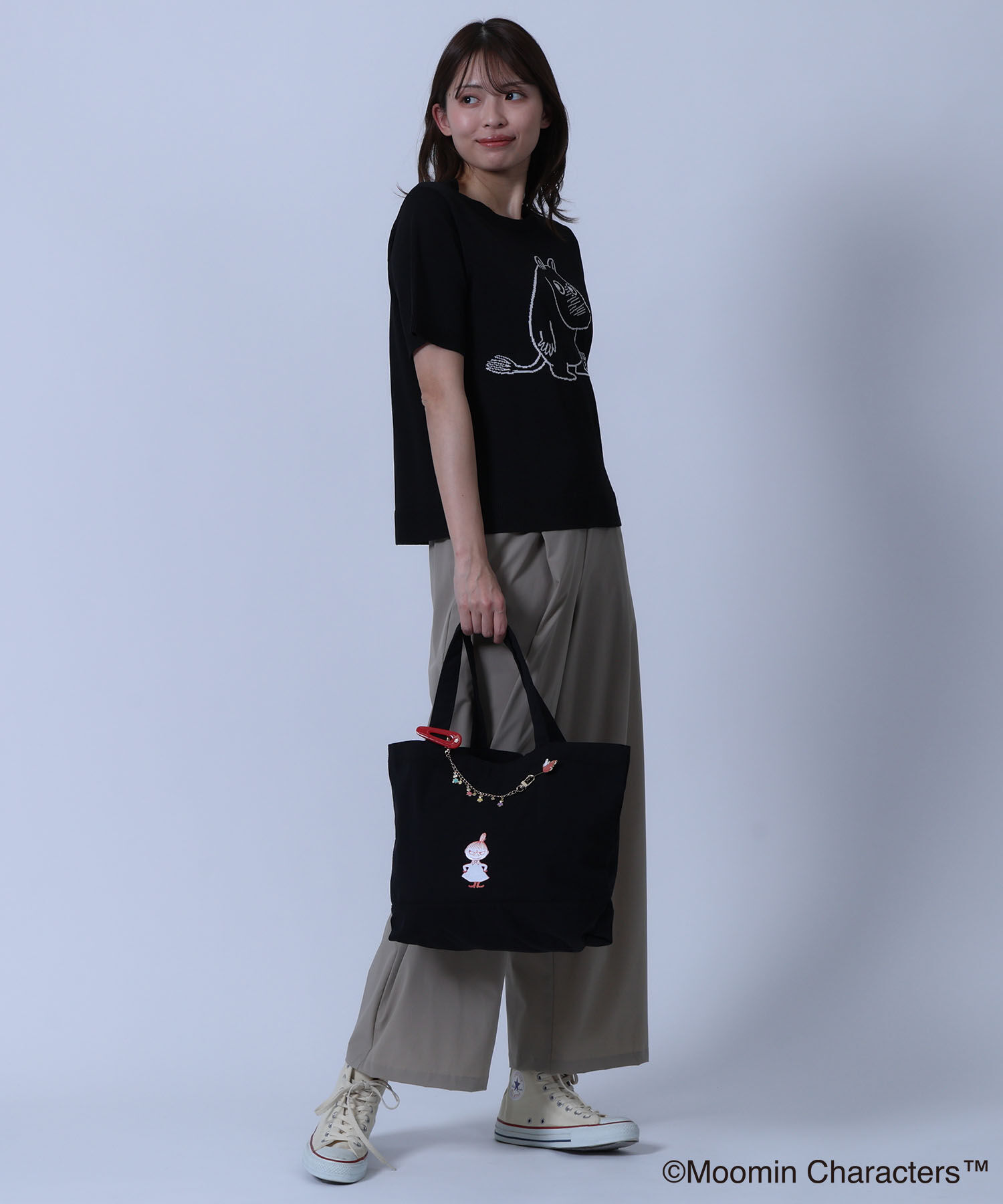 MARY QUANT「MOOMIN&times;MQキャンバス トート」|トートバッグ|
