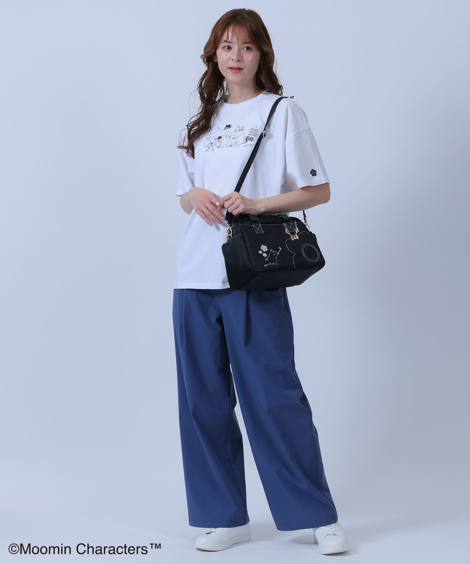 MARY QUANT「MOOMIN&times;MQナイロン 2WAYミニトート」|トートバッグ|