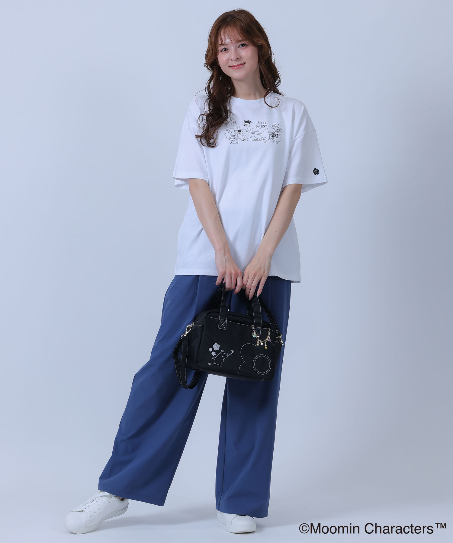 MARY QUANT「MOOMIN&times;MQナイロン 2WAYミニトート」|トートバッグ|