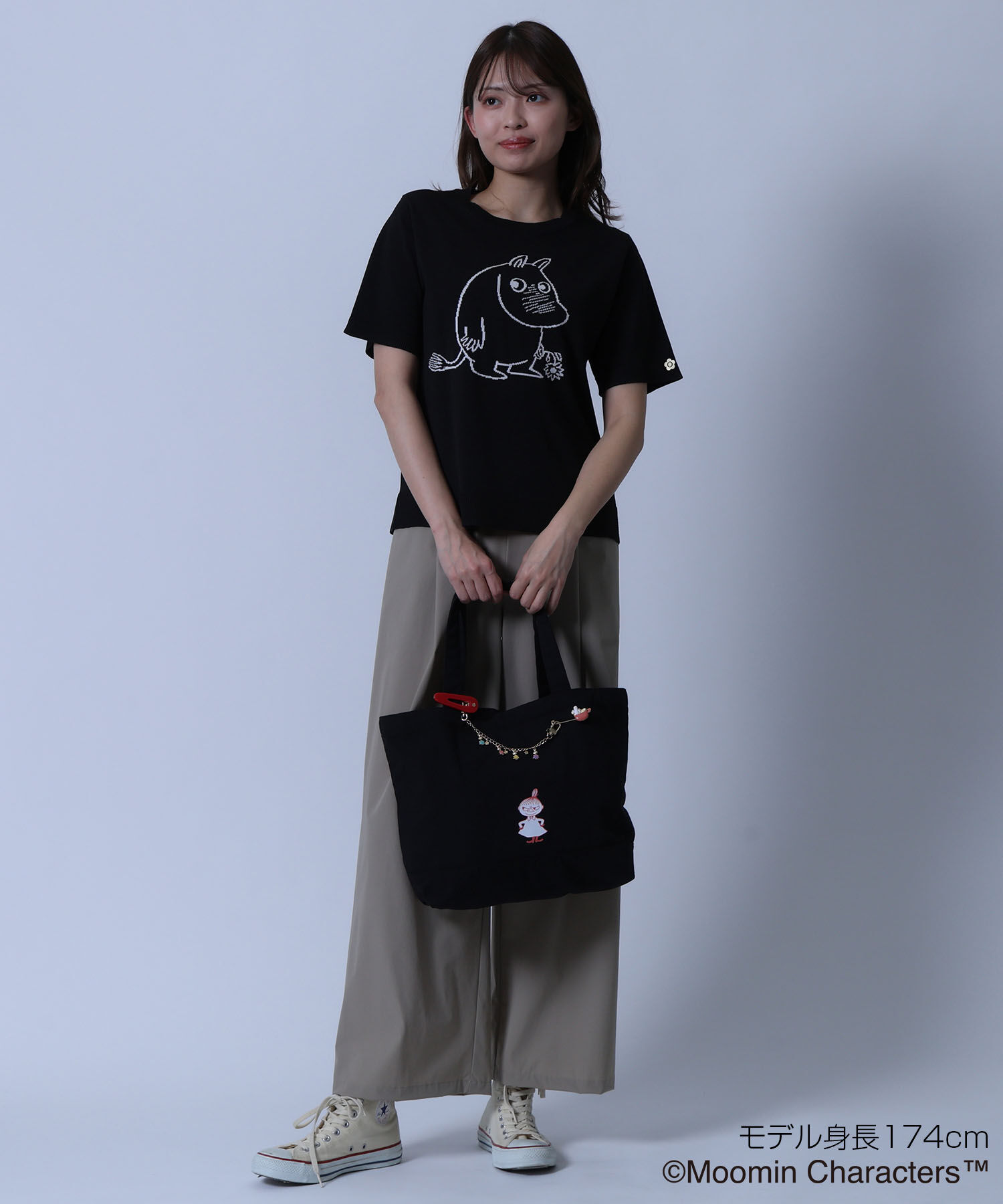 MARY QUANT「MOOMIN&times;MQニット プルオーバー」|ニット・セーター|