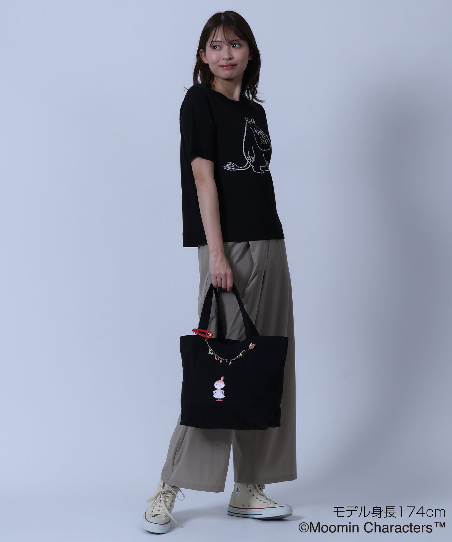 MARY QUANT「MOOMIN&times;MQニット プルオーバー」|ニット・セーター|